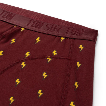 Thunderbutt – Coffret homme boxer & chaussettes assortis – Coton bio GOTS Ton sur Ton