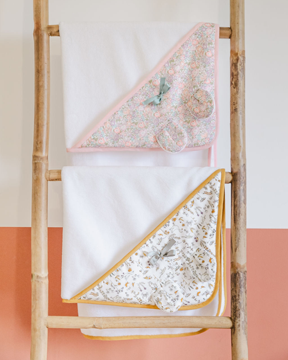 Kit couture cape de bain bébé Zélie – Cape Ourson naissance 0-12 mois Com'1 Idée