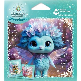 Cartes à Gratter Étincelantes Forêt Magique Fantasy Dreams PRECIOSA
