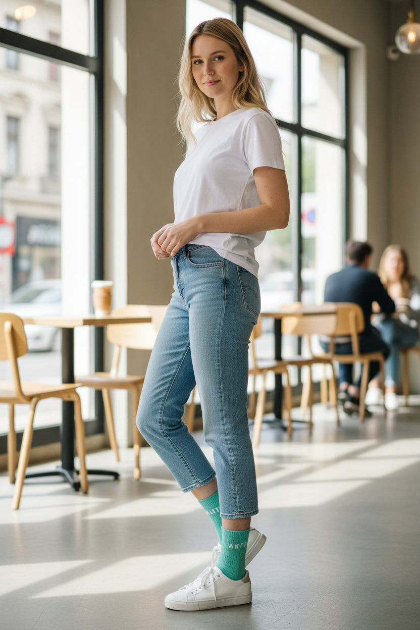 Chaussettes Dépareillées ANTI / RELOU à Paillettes (36-42) JOY!