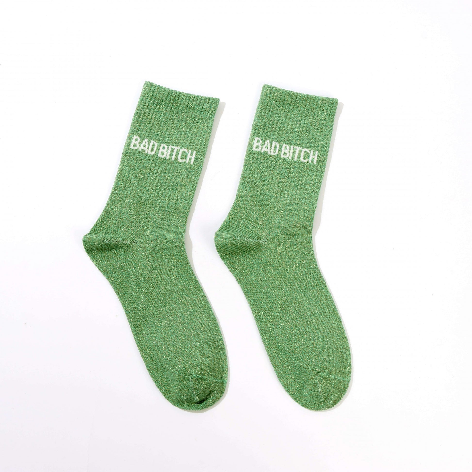 chaussettes bad bitch femme taille 36 42 paillettes