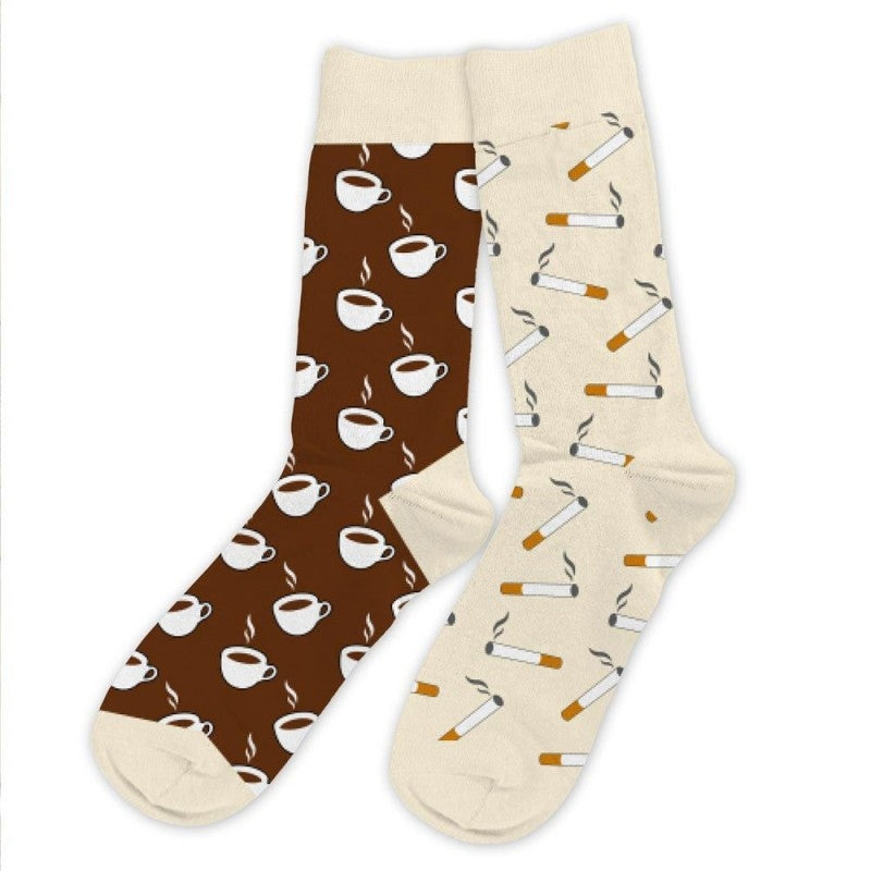 Chaussettes humoristiques Café Clop taille unique idée cadeau drôle