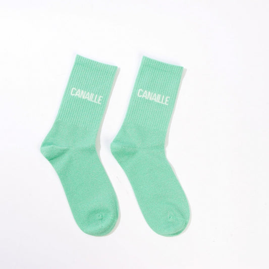 chaussettes canaille femme 36 42 paillettes