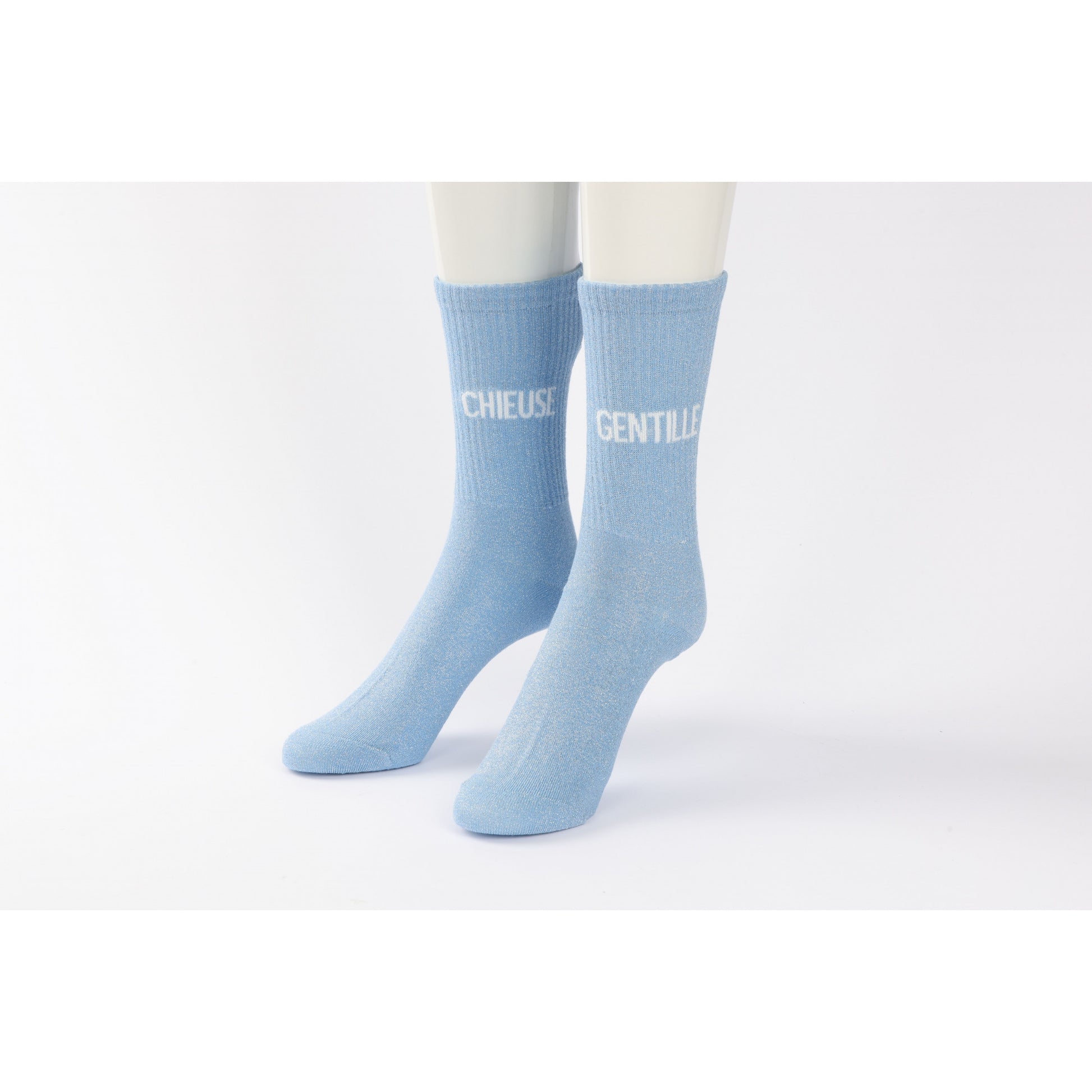 chaussettes gentille chieuse femme 36 42 paillettes