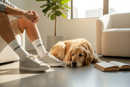 Chaussettes à message GROGNON – Humour & Confort (39/45) JOY!