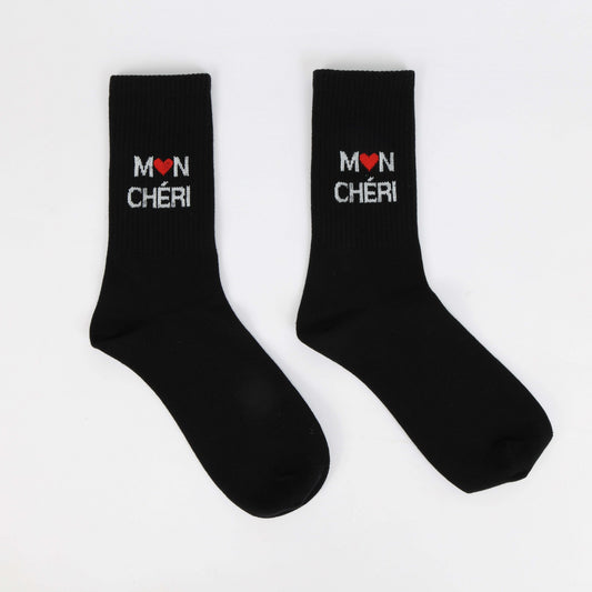 Chaussettes Homme “MON CHÉRI” – Cadeau Amoureux (39-45) JOY!