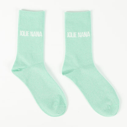 Chaussettes JOLIE NANA à Paillettes – Message Fun & Féminin (36-42) JOY!