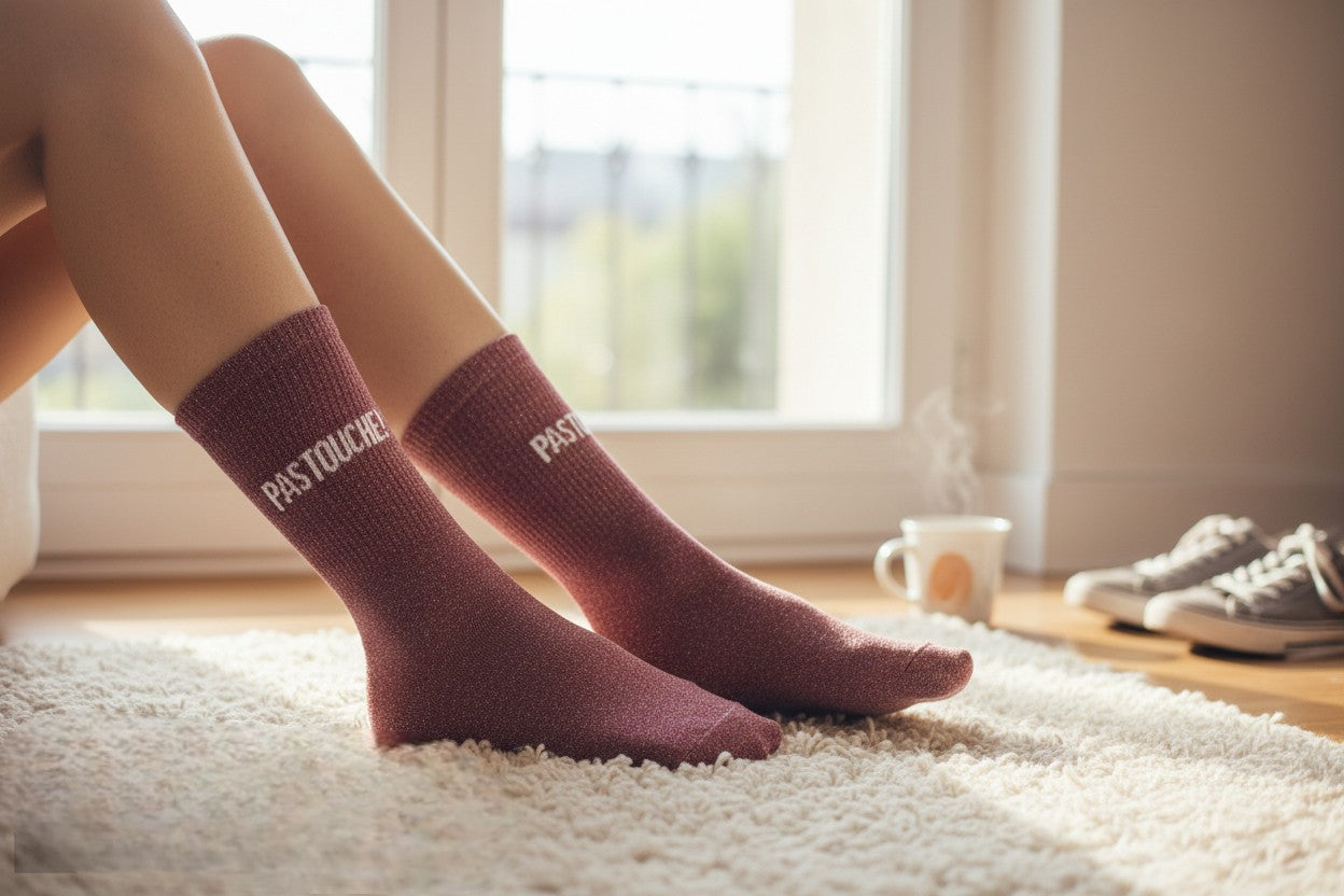chaussettes pas touche portees look tendance femme