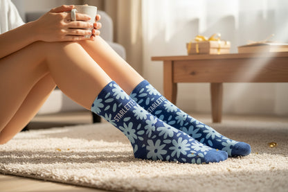 chaussettes pailletées femme accessoire mode original idée cadeau