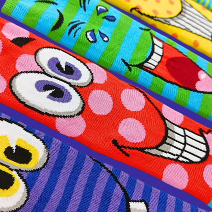 SILLY SOLES – Coffret 6 Chaussettes Dépareillées Enfant | United Oddsocks | Taille 34-38 United Oddsocks