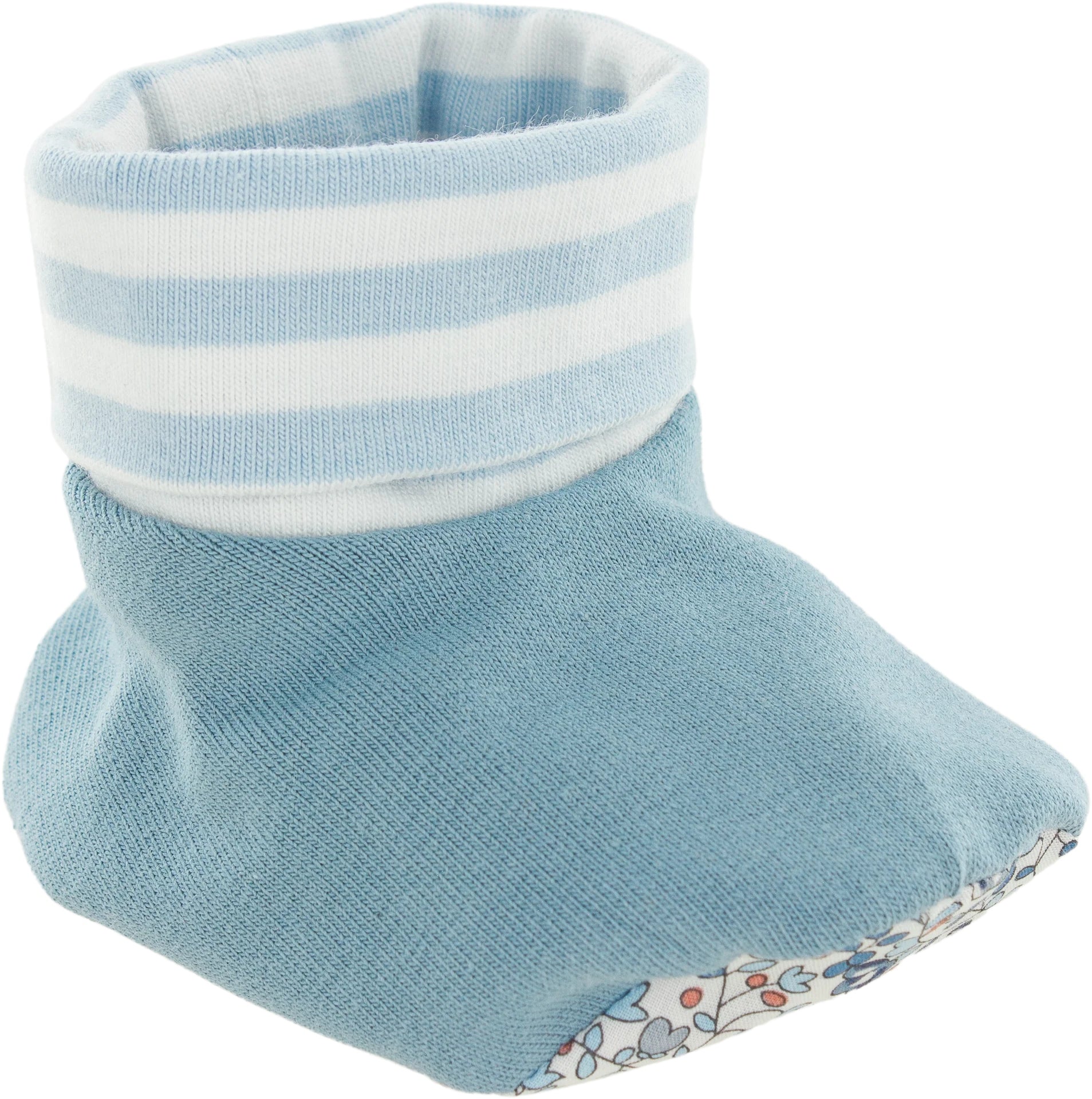 Kit Couture Naissance “Marin” – Bonnet & Chaussons Bébé Liberty DIY Com'1 Idée