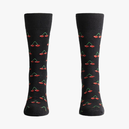 Cherry Picking – Coffret homme chaussettes & boxer assortis – Coton bio GOTS Ton sur Ton