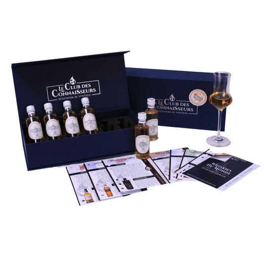 Coffret dégustation Whiskys du monde Premium 6 x 40ml Le Club des Connaisseurs