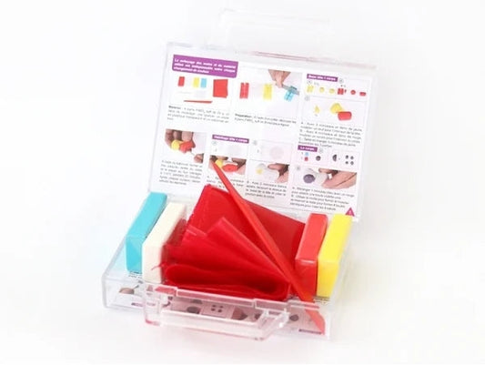 Coffret pâte polymère pour créer une licorne arc-en-ciel