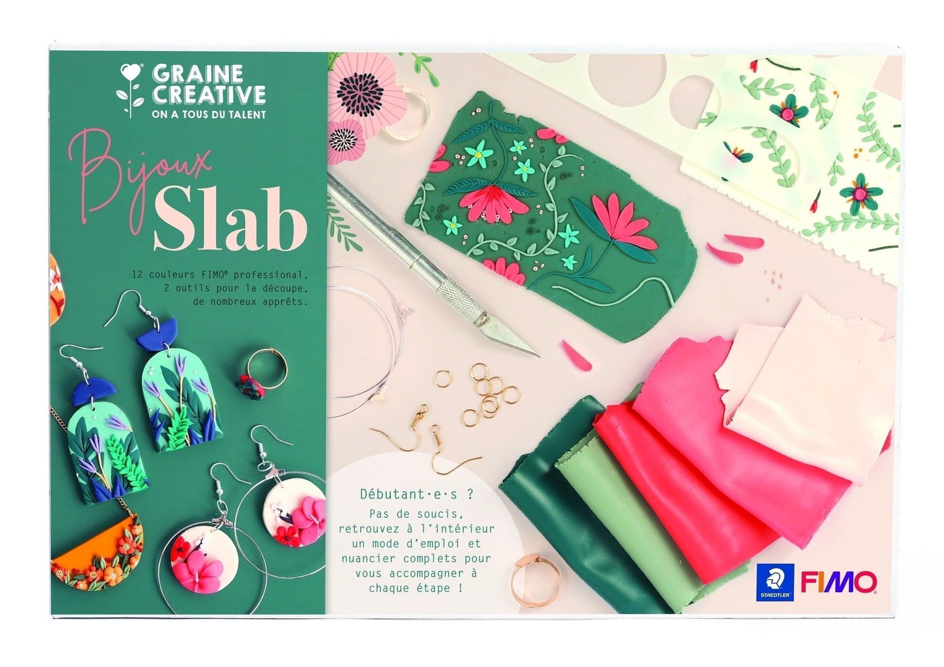 Coffret FIMO Bijoux Slab – Graine Créative GRAINE CREATIVE