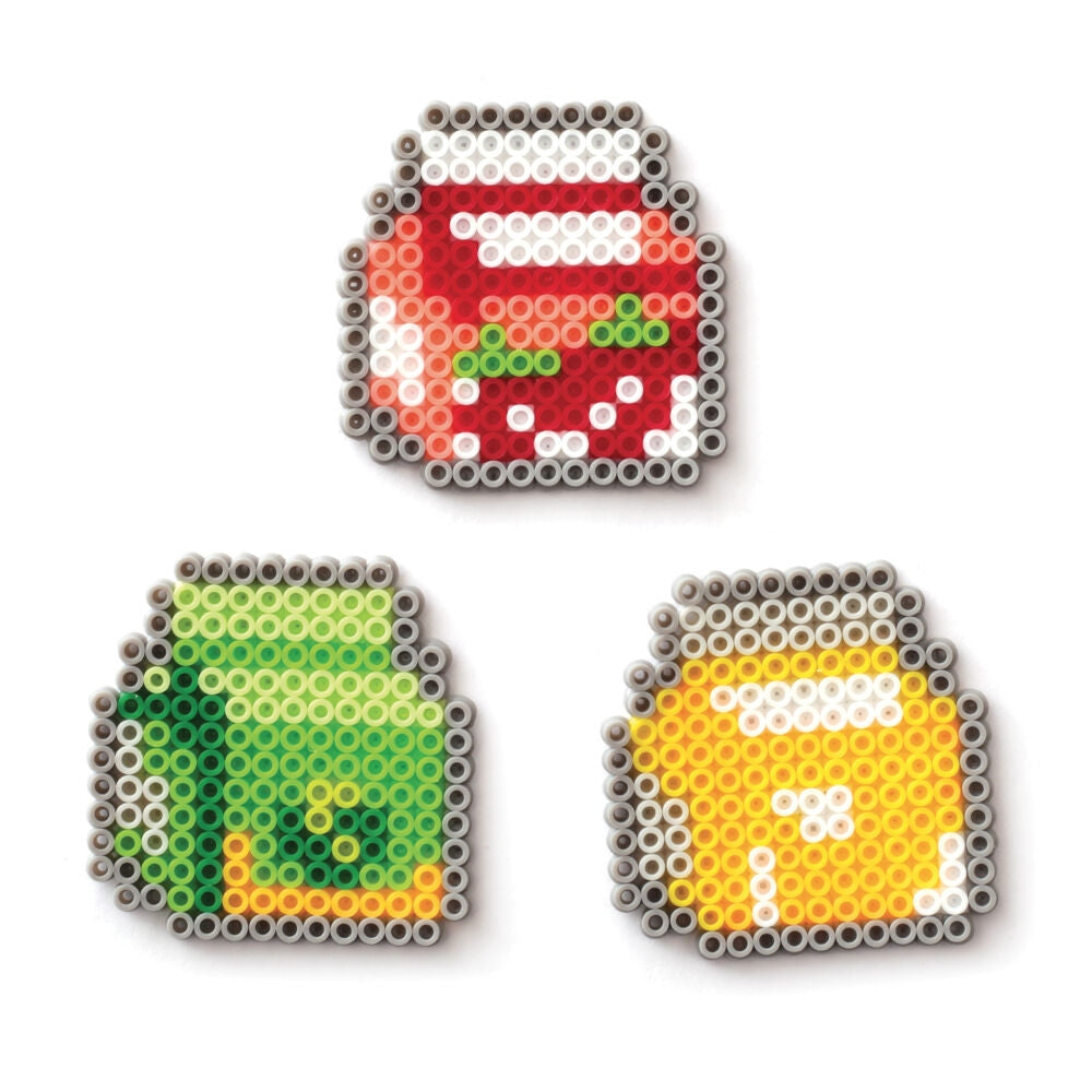 Coffret complet avec mini perles plaques et modèles japonais