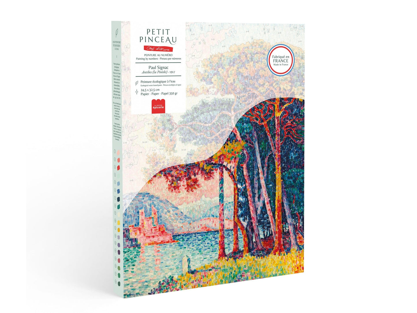 Coffret Peinture au Numéro Antibes La Pinède – Paul Signac LA PETITE EPICERIE