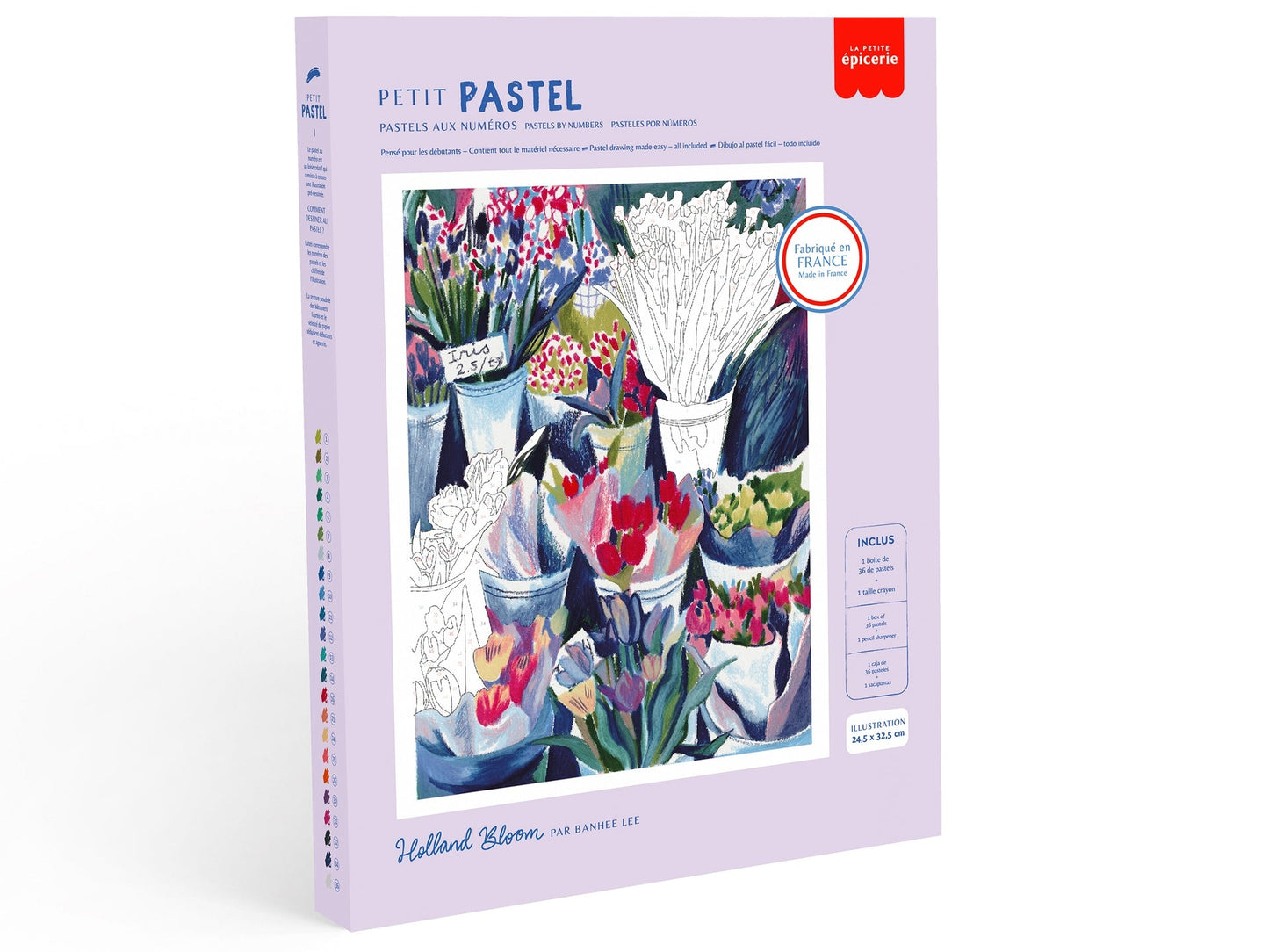 Coffret Petit Pastel Holland Bloom pastel par numéro floral