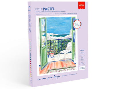 Coffret Pastel au Numéro – Petit Pastel “La mer pour horizon” | Art Relaxant LA PETITE EPICERIE