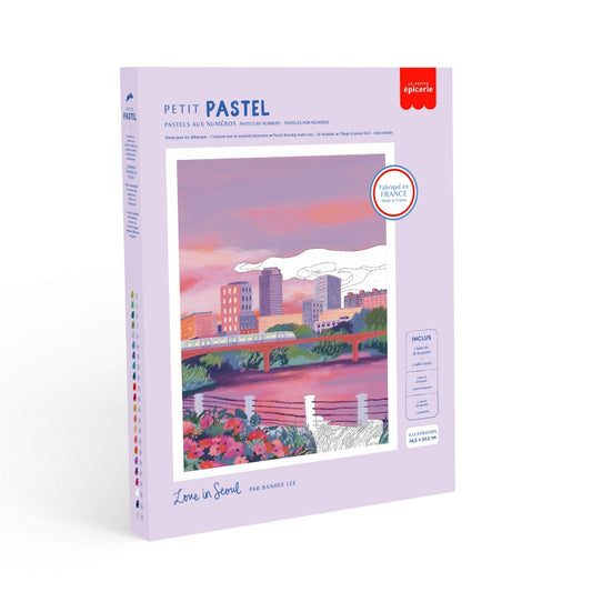Petit Pastel – Love in Seoul | Coffret pastel par numéro créatif & relaxant LA PETITE EPICERIE