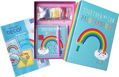 Kit Diamond Painting Enfant BOX CANDIY Totally Deco – Coffret Créatif DIY Paillettes & Diamants JOY!