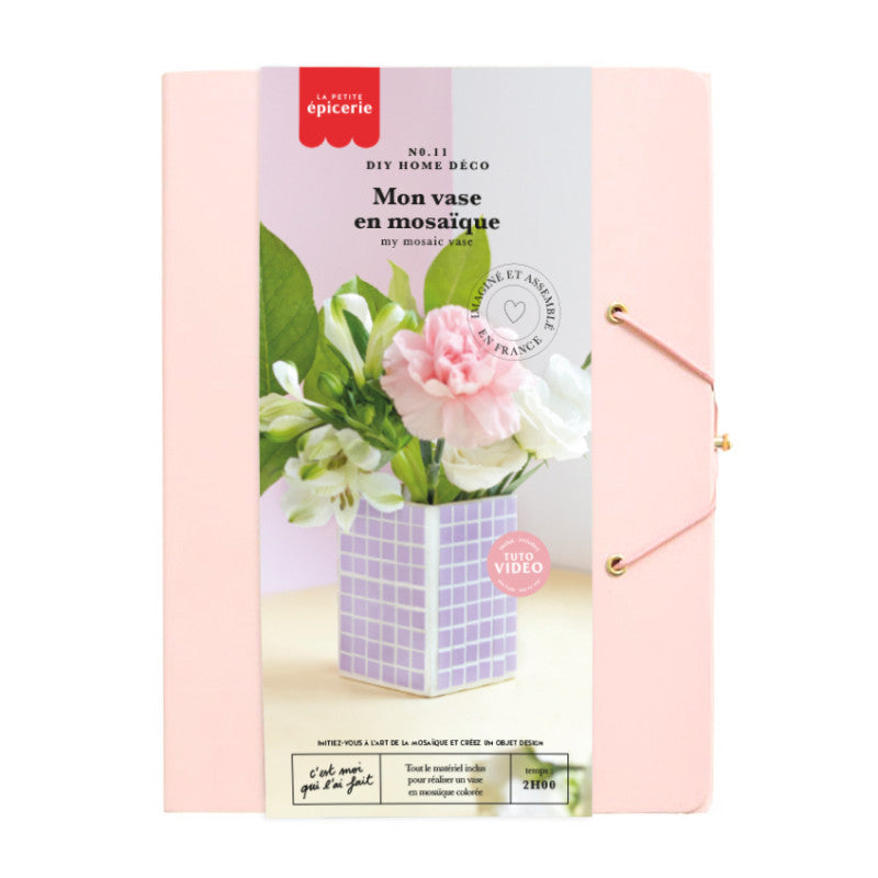 Kit DIY Déco – Vase en Mosaïque à Créer soi-même (La Petite Épicerie) LA PETITE EPICERIE