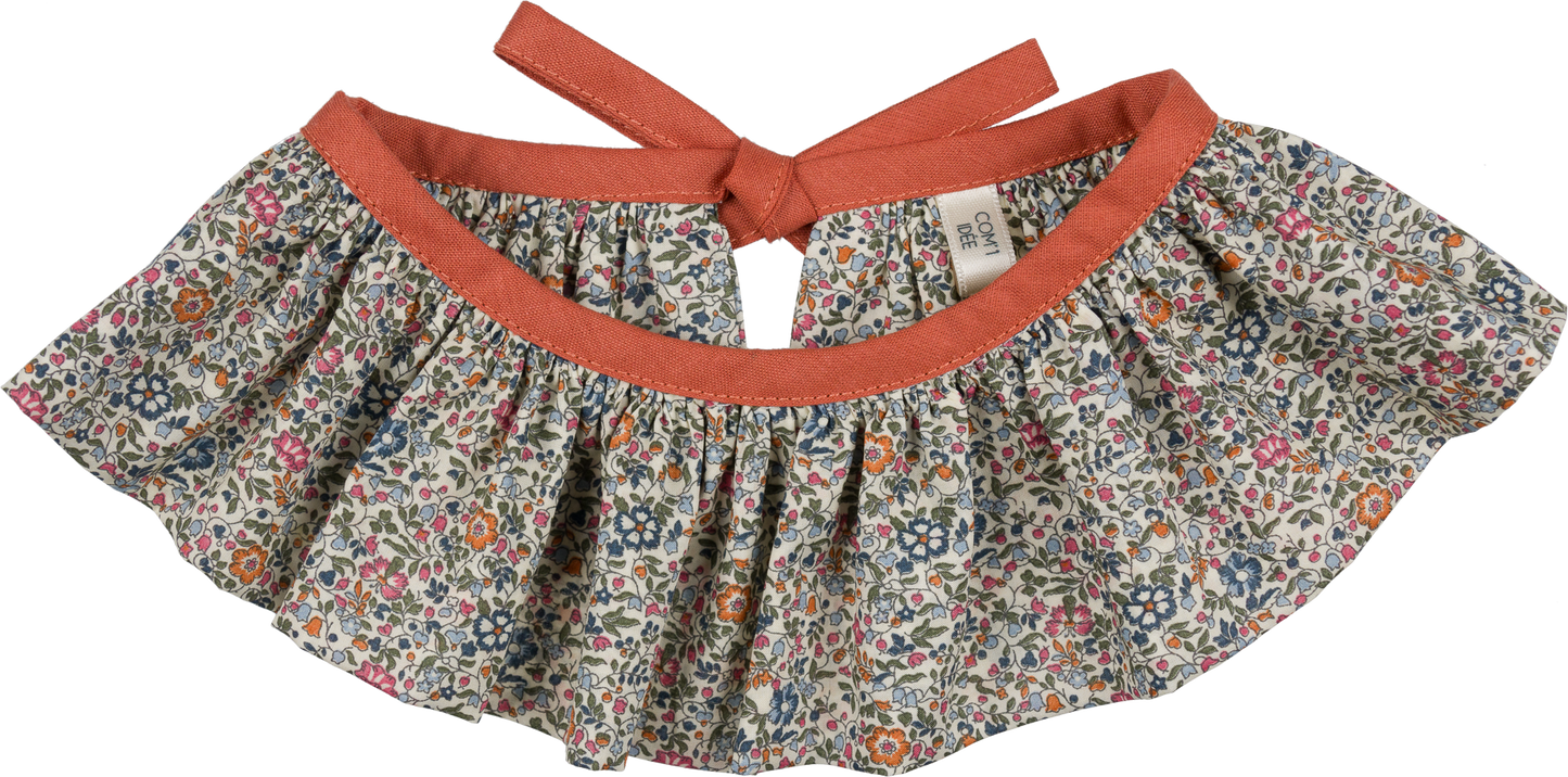 Kit couture col Pierrot enfant Ambre – Col Liberty & barrette assortie Com'1 Idée