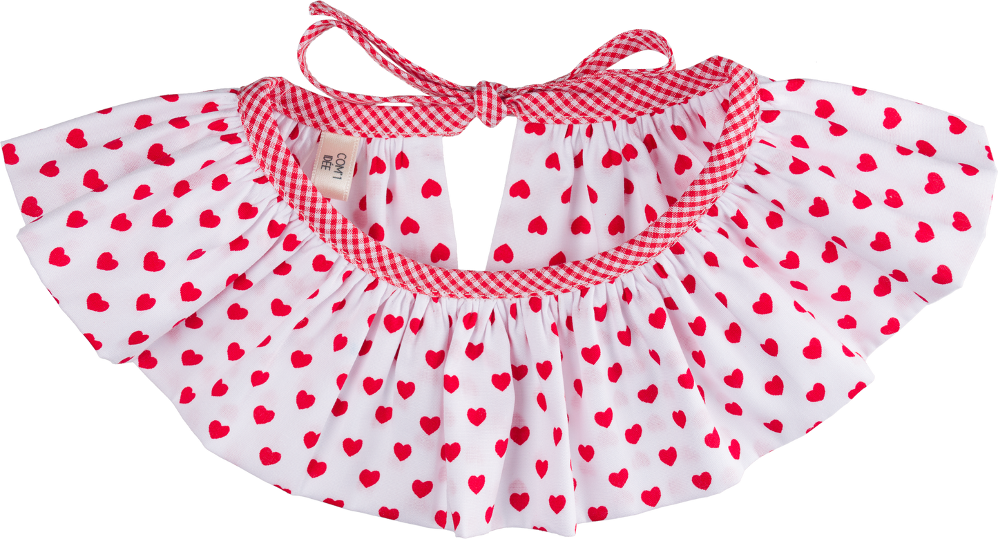 Kit couture col Pierrot enfant Anna – Col fantaisie & barrette assortie Com'1 Idée