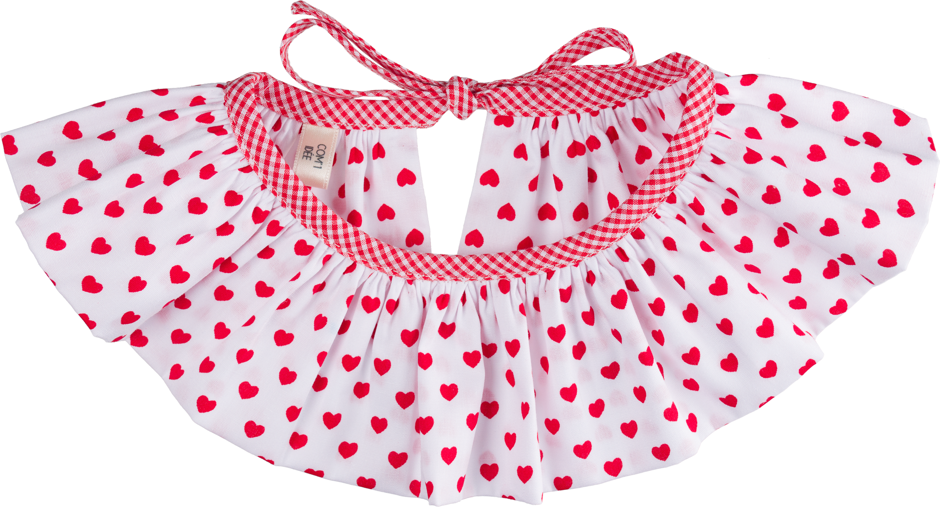 Kit couture col Pierrot enfant Anna – Col fantaisie & barrette assortie Com'1 Idée