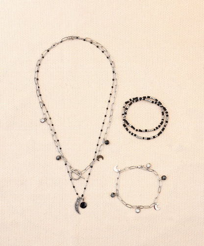 Kit DIY Parure Argentée Inoxydable – Créez 4 Bijoux Tendance GRAINE CREATIVE
