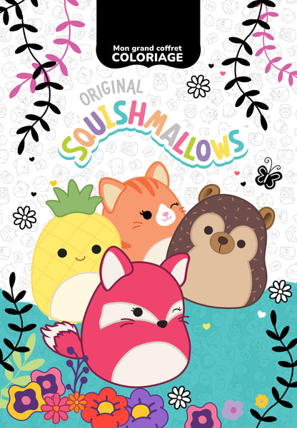 Pages de coloriage avec les personnages Squishmallows