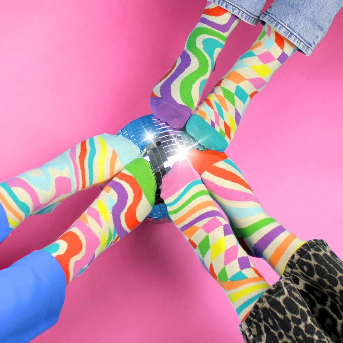 RESTEZ GROOVY – Coffret 6 Chaussettes Dépareillées | United Oddsocks | Taille 37-42 United Oddsocks