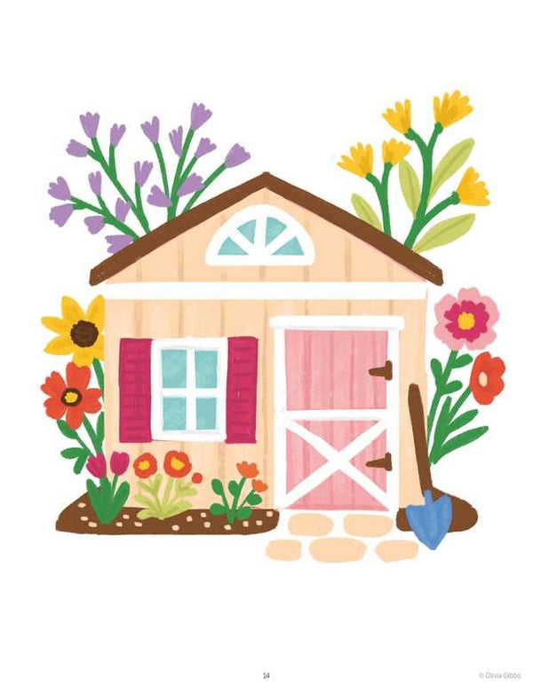 Coloriage floral adulte