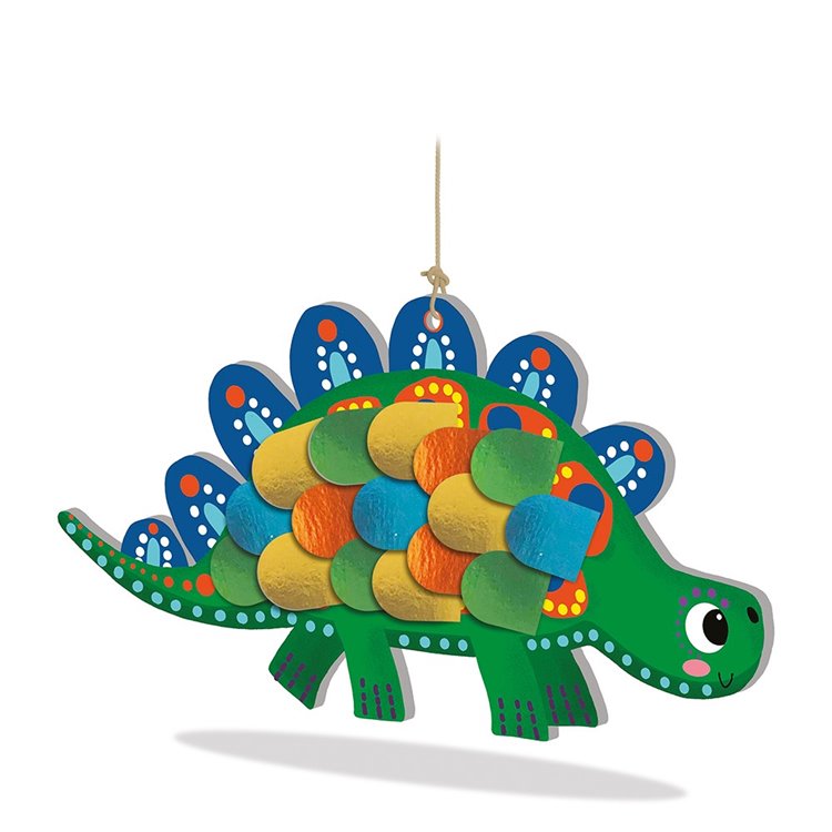 Dinosaures écailles métallisées – Coffret créatif 3D enfant 3 ans+ Créa lign