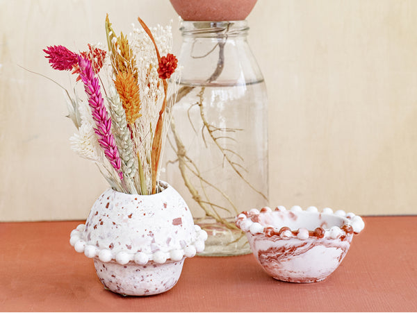Kit DIY Jesmonite – Mes Coupelles en Jesmonite | Créez 3 Objets Déco Tendance LA PETITE EPICERIE