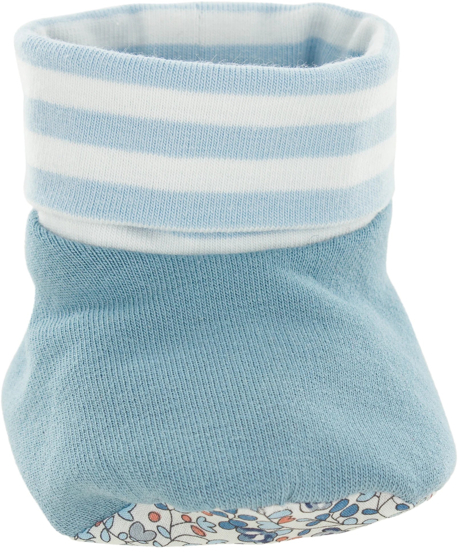 Kit Couture Naissance “Marin” – Bonnet & Chaussons Bébé Liberty DIY Com'1 Idée