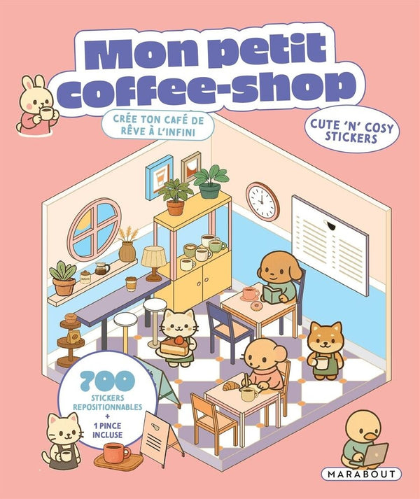 Coffret Cozy Stickers Coffee Shop — JOY!