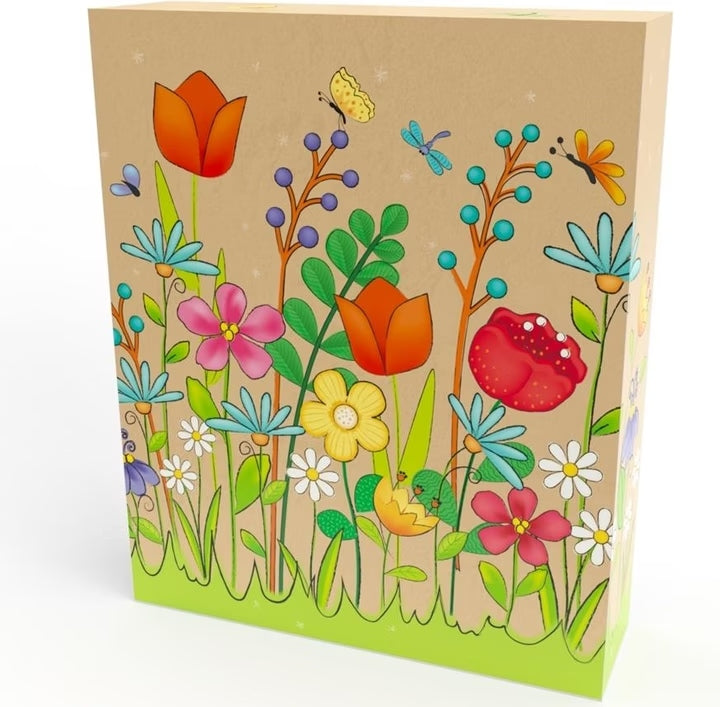 Réalisation de cartes décorées avec des fleurs séchées pressées