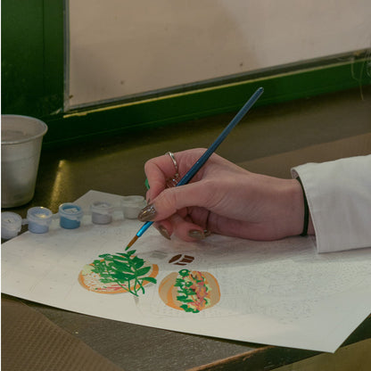 Illustration représentant pho bánh mì et rouleaux de printemps