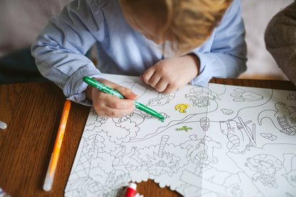 DINOLAND – Kit créatif de coloriage dinosaures – Activité manuelle dès 3 ans les Ateliers OMY & Gallimard Jeunesse