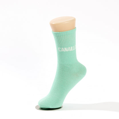 detail message canaille chaussettes fantaisie femme