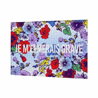 Puzzle 1000 pièces – Je m’emmerdais Grave (Piece & Love) | Made in France Piece&Love