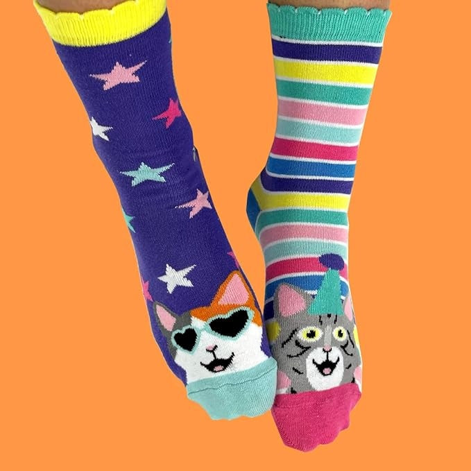KITTEN HEELS – Coffret 6 Chaussettes Dépareillées | United Oddsocks | Taille 37-42 United Oddsocks