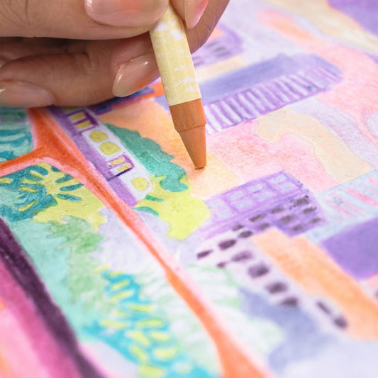 Petit Pastel – Love in Seoul | Coffret pastel par numéro créatif & relaxant LA PETITE EPICERIE