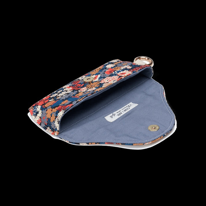 Kit Couture Étui à Lunettes Liberty “Pia” – Étui Lunettes DIY avec Mousqueton Com'1 Idée