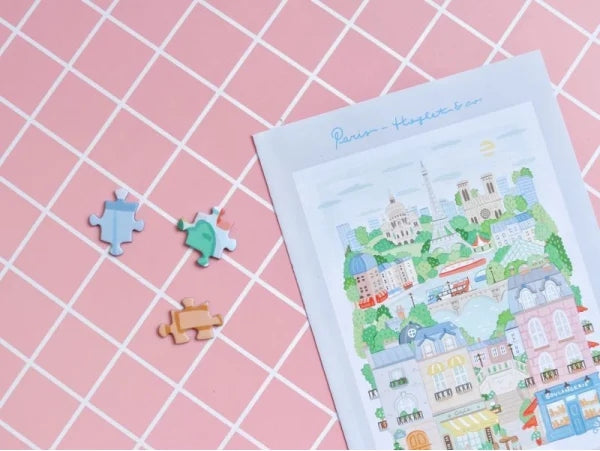 Puzzle 1000 Pièces Paris – Hoglet & Co | Fabriqué en France LA PETITE EPICERIE