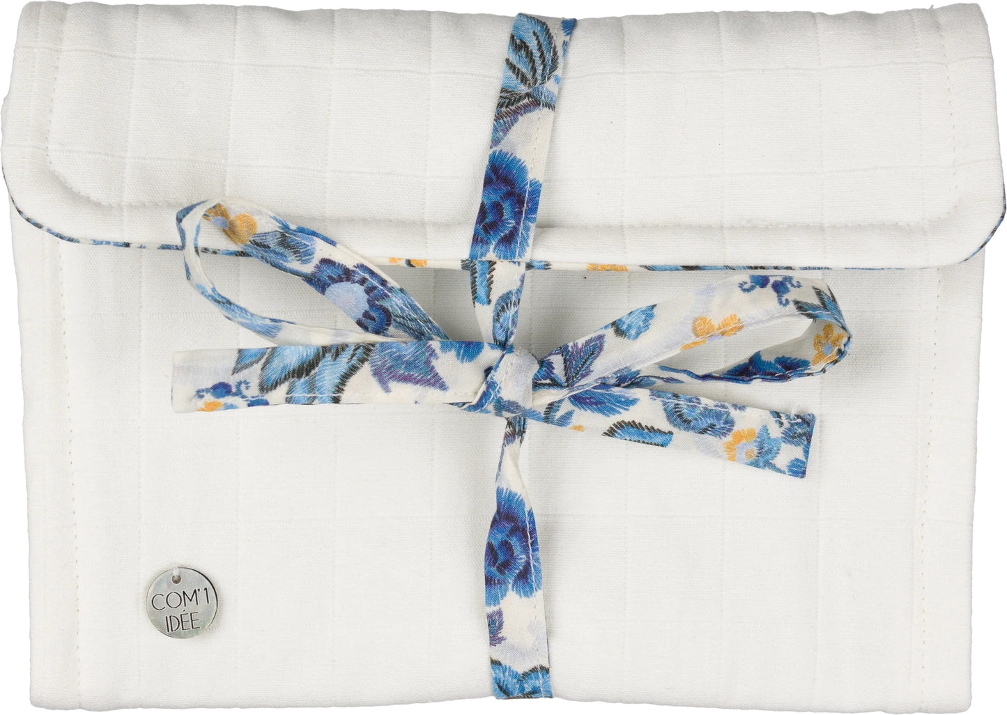 Kit Couture Pochette Beauté “Paulette” – Liberty & Matelassé Coton DIY Com'1 Idée