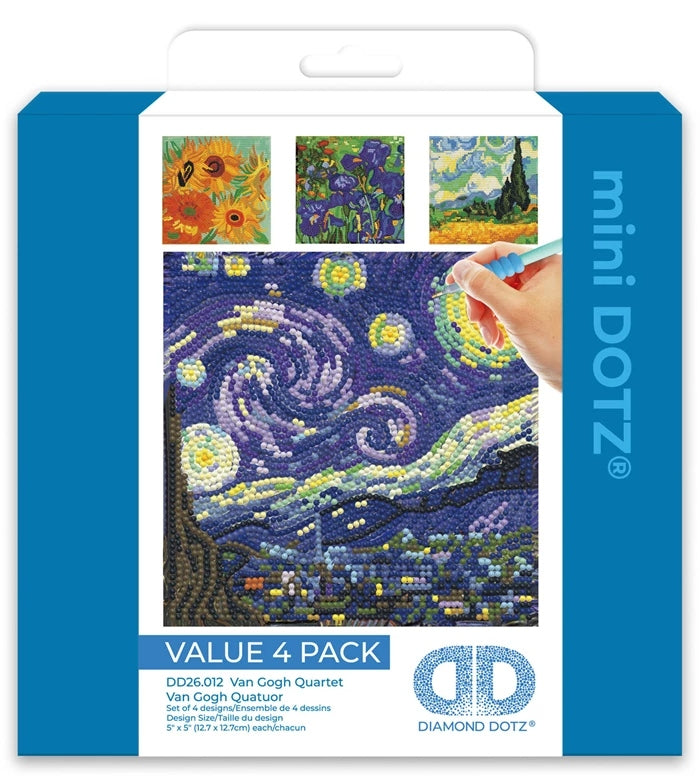 Reproduction Diamond Painting de La Nuit étoilée de Vincent van Gogh