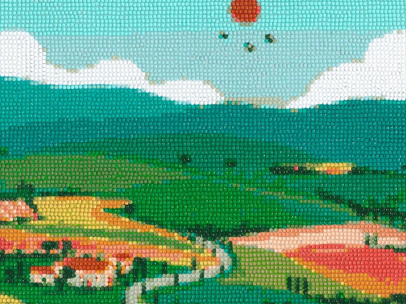 Coffret Petit Diamond Tuscany – Diamond Painting Toscane 30x40 cm | Nidhi Kachhadiya LA PETITE EPICERIE