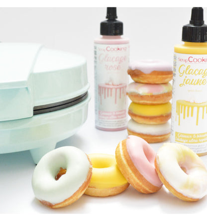 Machine à Donuts – Donuts Factory ScrapCooking® | Appareil 7 donuts moelleux sans friture ScrapCooking